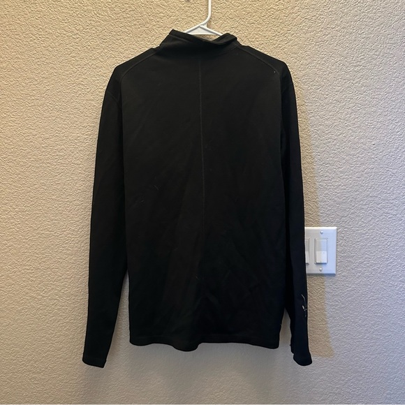 Ibex men’s black zip up size large - Picture 2 of 4